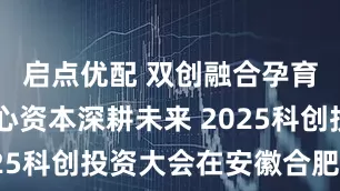 启点优配 双创融合孕育新质 耐心资本深耕未来 2025科创投资大会在安徽合肥举行